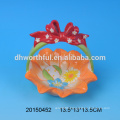 Portable ceramic Easter egg storage basket for promotion